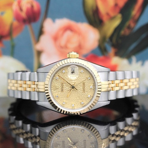 Rolex lady datejust stahl - rolex, /
