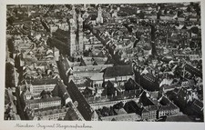 AK München Luftaufnahme 1942