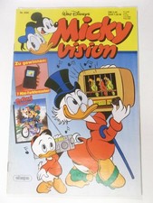 Mickyvision 1990 Heft 9 + Poster + Klappseite Ehapa Verlag Zustand 2 