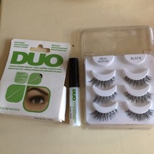 Künstliche Wimpern, falsche Wimpern und Wimpernkleber