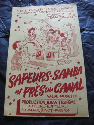 Partition sapeurs samba - sapeurs,