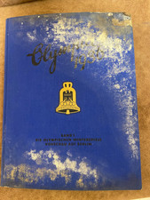 Olympische Spiele 1936 Band 1