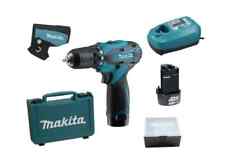 Makita Akku-Bohrschrauber DF330DWE 10,8V 2x Akku 1,5Ah Ladegerät DC10WA Koffer