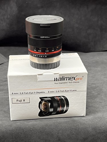 Walimex pro 8mm fisheye - 8mm, 2,8
