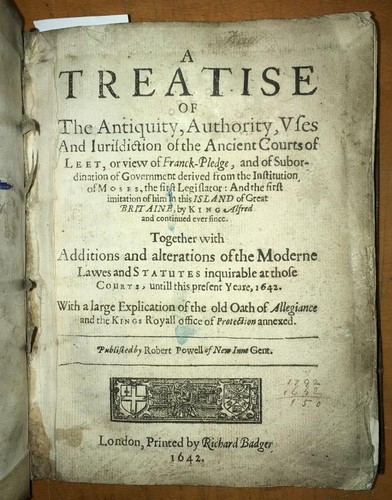 Rare 1642 robert powell - robert,