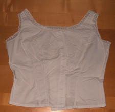 Antike Unterwäsche Altes Hemdchen Unterhemd Hemd Spitze Lochstickerei (13666)