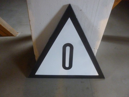 Original eisenbahnschild - original,
