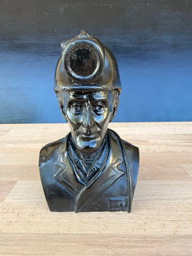 Antike bergmann büste kumpel - büste,