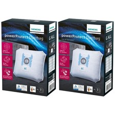 SIEMENS 2er Set VZ41FGALL Staubsaugerbeutel PowerProtect dustbag Type G ALL