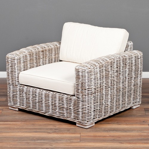 Lounge sessel living white - sessel, in