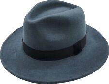Graue Wollfilz Cowboy Fedora