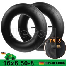 2x Reifen Schlauch 16x6.50-8