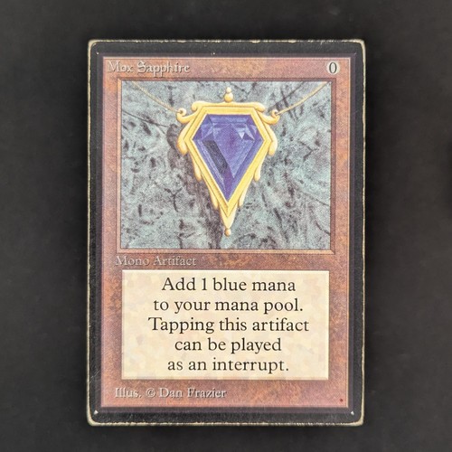 Mtg mox sapphire - mox, (po)