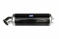 Auspuff Endtopf Typ 32 schwarz