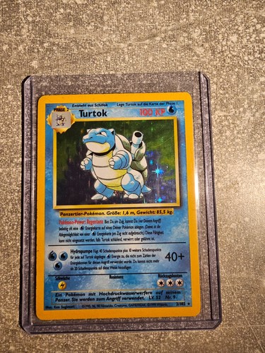 Pokémon turtok holo rare - turtok, base