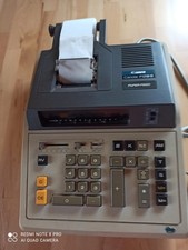 2 Rechenmaschinen Canon Canola P1218-0 und Sharp Compet CS-1635 Vintage