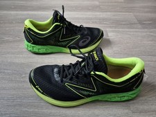 Asics Noosa FF Low Top Laufschuhe Herren Sneaker Schwarz Grün T722N, Größe 48