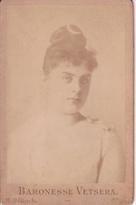 CDV Carte Cabinet Card Baronin