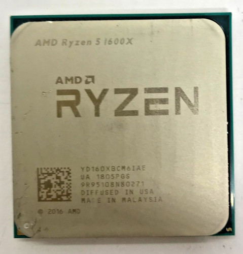 Amd ryzen 1600x - amd, 5