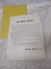 10.07.1866 KAISER FRANZ JOSEF
