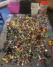 Große LEGO Sammlung 25 kg gemischt–Autos/Flugzeuge/Steine – Abholung/Versand