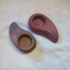 Ostheimer Teelichthalter, Kerzenhalter, Kerzenständer, blauviolett, lila