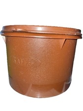 Tupperware Original - Kaffeedose, Braun, Vintage, RARITÄT