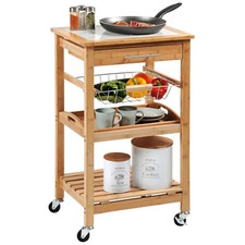 KESPER Küchenwagen aus Bambus