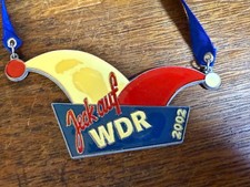 Köln Karnevalsorden WDR 2002 Orden Karneval Fasching Narrenkappe