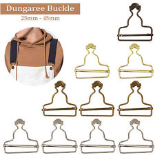 25mm-45mm Latzhose Verschluss Clips für Umstandskleider, Hosenträger Riemen Handarbeit