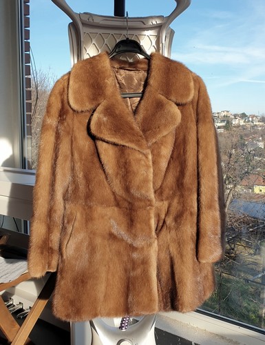 Damen nerzpelzjacke mantel - nerzpelzjacke, gr