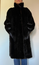 NERZ Damenmantel Echtpelz