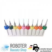 10x mini bohrer 3mm - mini, 0.3mm