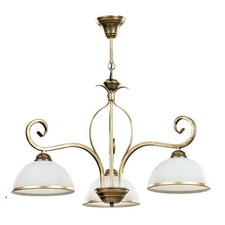 Pendelleuchte in Gold antik
