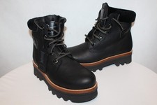 Panama Jack Weitschaftstiefel Größe 41 Schwarz Braun Neu Rechnung MwSt