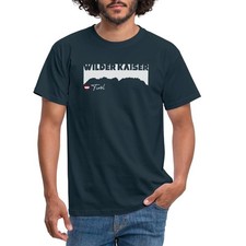 Wilder Kaiser Tirol Österreich Wandern Geschenkidee Männer T-Shirt