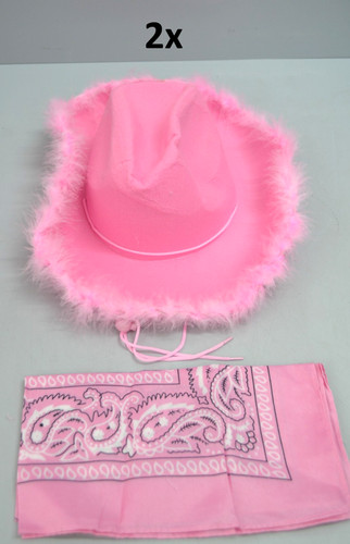 Cowboyhut damen pink - damen,