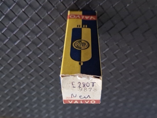 Valvo e280f red label pinched - label,