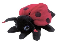 Marienkäfer Handpuppe