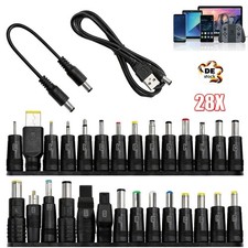28 Stk Universal DC Adapter