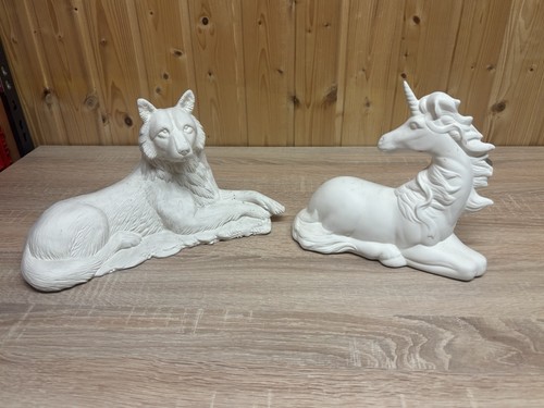 2er set tier figuren - figuren, wolf