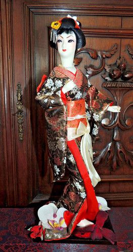 Geisha große asiatische - große,