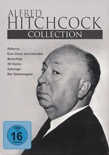 Alfred Hitchcock Collection: Rebecca, Eine Dame verschindet, Berüchtigt, 39 Stuf