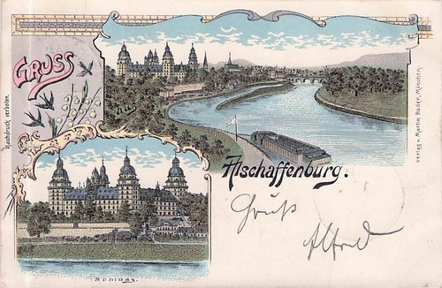 Litho aschaffenburg - aschaffenburg, in