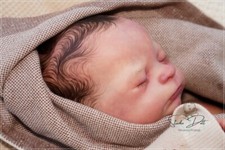 Studio-Puppe Baby JUNGE Reborn Timothy von Sabrina Hergarten 21 Zoll