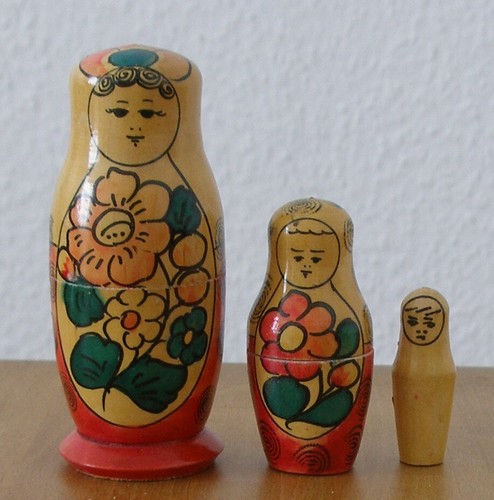 Antike babuschka matroschka - babuschka,,