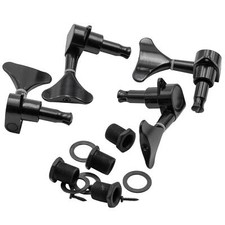 Bass Stimmwirbel Mechaniken Pegs 2R2L 14mm Schwarz