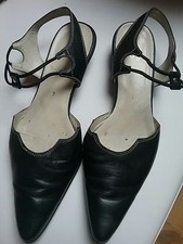 Markenschuh högl  Gr. 7 40 schwarz Schuhe Pumps Abiball Konfirmation Jugendweihe