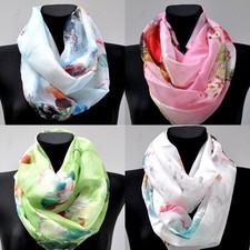 Seide Loopschal Loop Schal