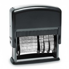 Datumstempel Wortband 12 Texte